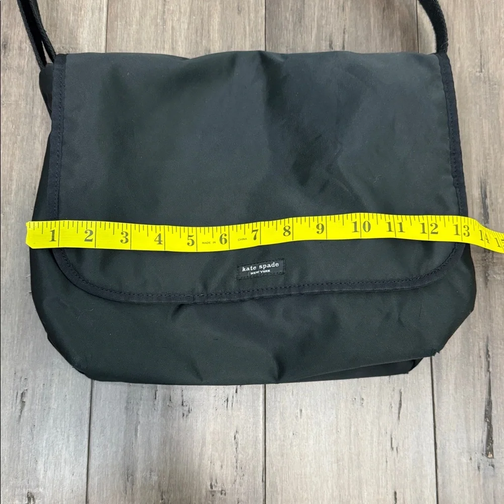 Kate Spade Classic Black‎ nylon Messenger Bag